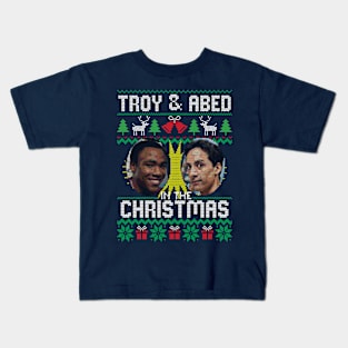 Troy and Abed in Christmas Kids T-Shirt